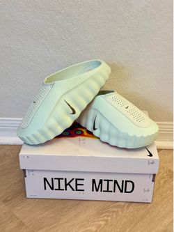 Nike Mind 001 Barely Green Size 10W (8.5M) women’s slides