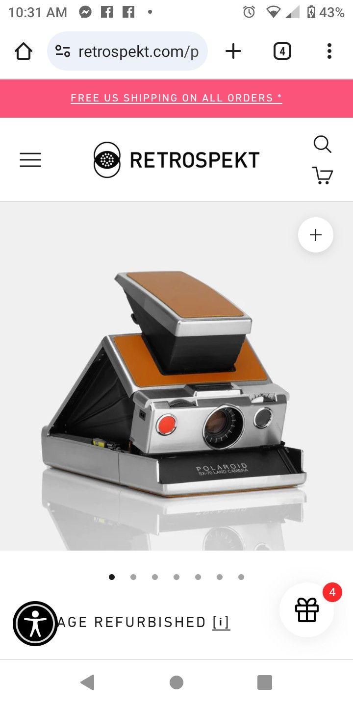 Vintage Polaroid Camera