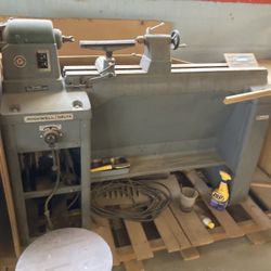 Vintage Rockwell Delta 12" Variable Speed Wood Lathe (Heavy Duty 46-450)