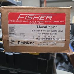 Fisher Ball Basket Strainer 