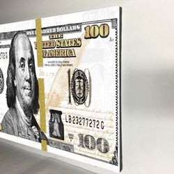 Canvas wall decoration 30”x42”. Brand new we can make it in different sizes, from 4.5”x4.5” to 30”x66”, Wood frame and sprayed with glossy clear coat
