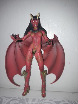 Purgatori Chaos Dark Alliance Sexy She Devil Loose Winged Figure 2001