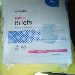 Mckesson super briefs size L