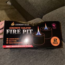 Table Top Fire Pits