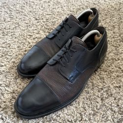 Cole Haan Bragano Two-Tone Cap Toe Perf Dress Oxford Men’s Size 11.5