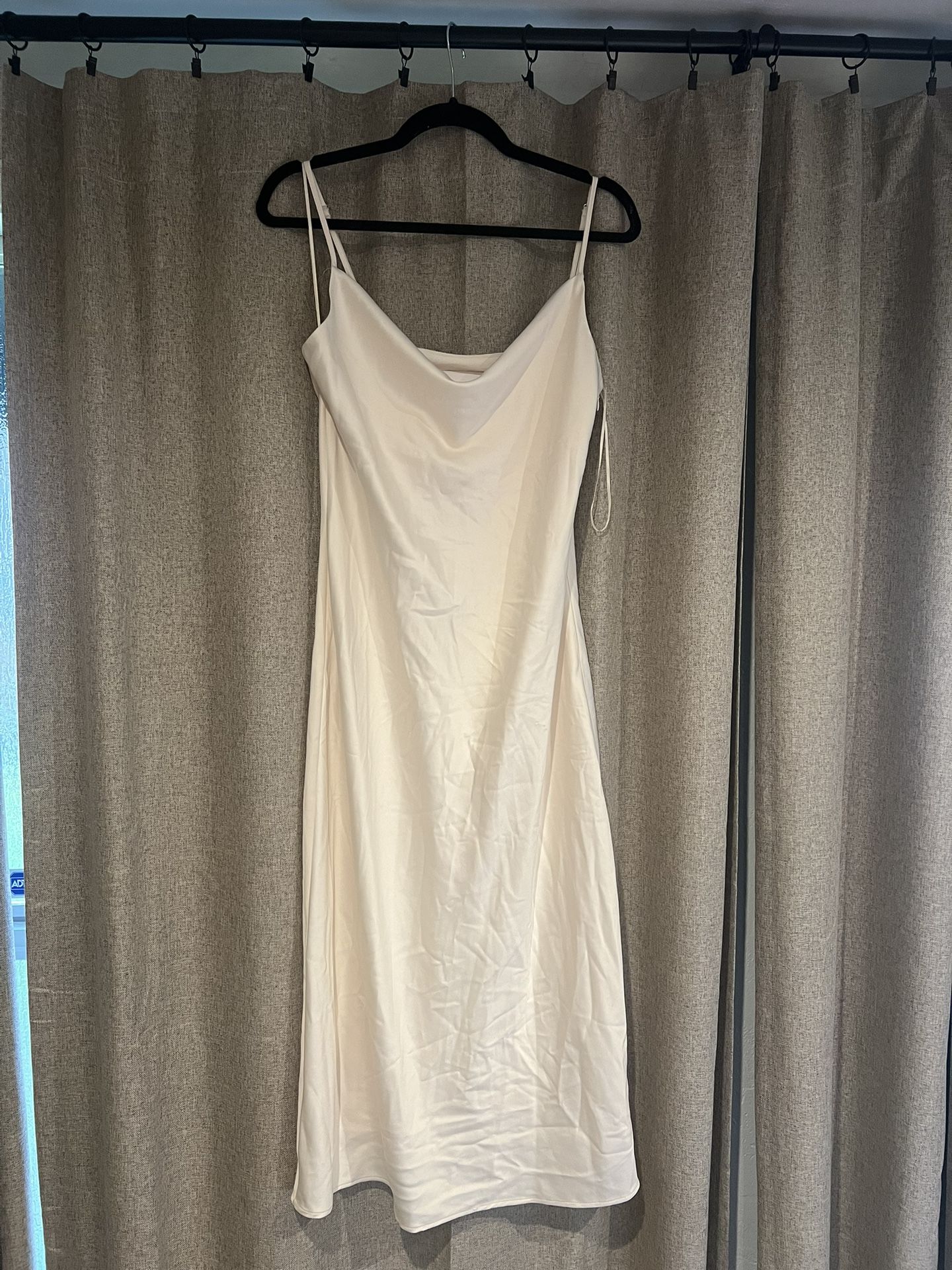 Birdy Grey Cowl Neck Dress (Large) - Cream