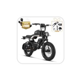 HappyRun G100 Pro 6000W Electric Bike Dual Battery × 1