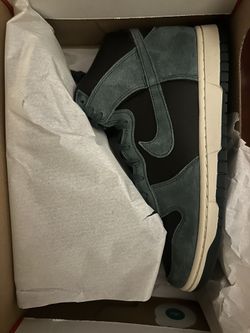 Nike Dunk High Retro PRM Faded Spruce Size 10