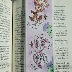 Watercolor Bookmark $2