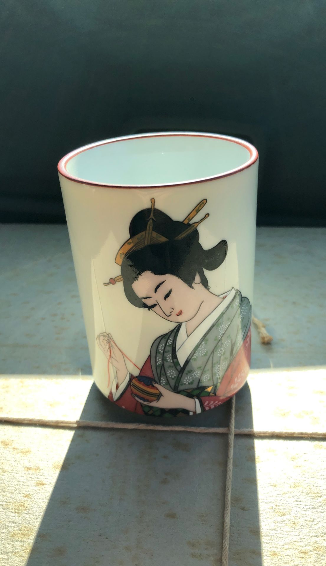 Vintage Japanese tea cup