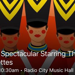 Rockettes 12/16 @ 10:30am 2 Tickets - Radio City 
