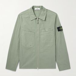 Stone Island Green Military Jacket Small