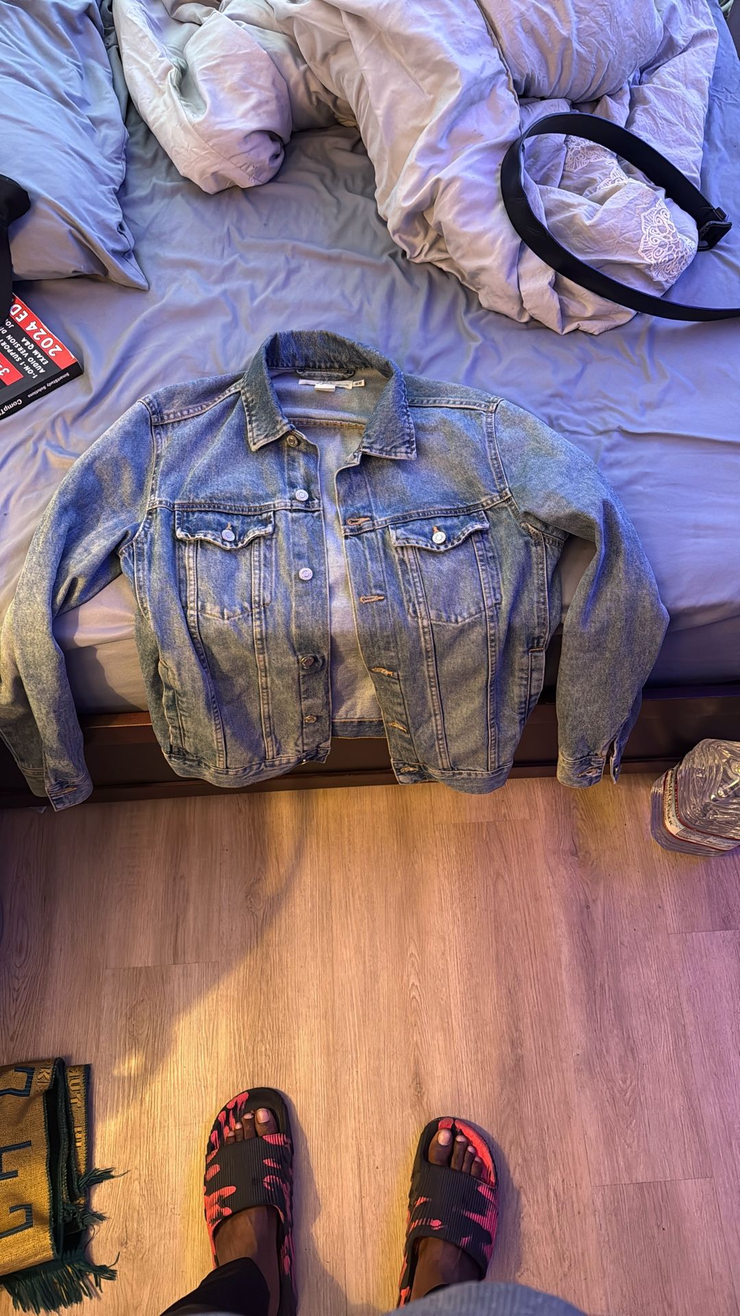 Classic Blue Denim Jacket - Gently Worn