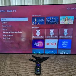43" Flat Screen Smart Tv
