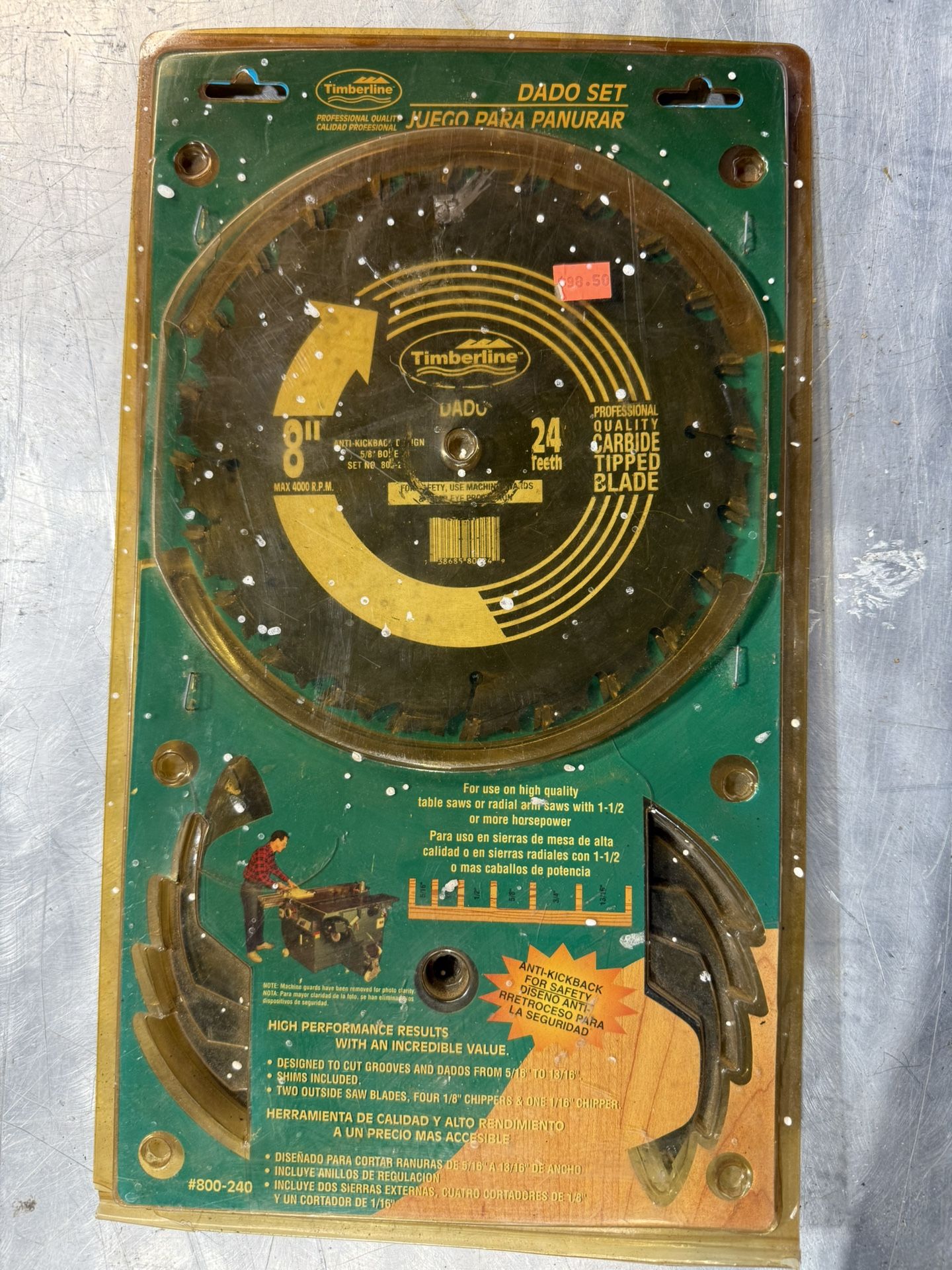 Timberline 8” Dado Set