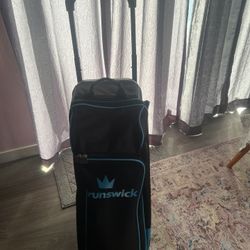Brunswick 3 Ball Bowling Bag Like New