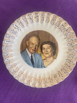 Eisenhower commemorative plate
