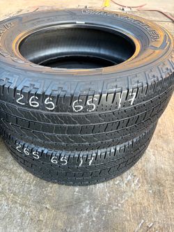 265/65r17 Two Goodyear Tires In Great Shape