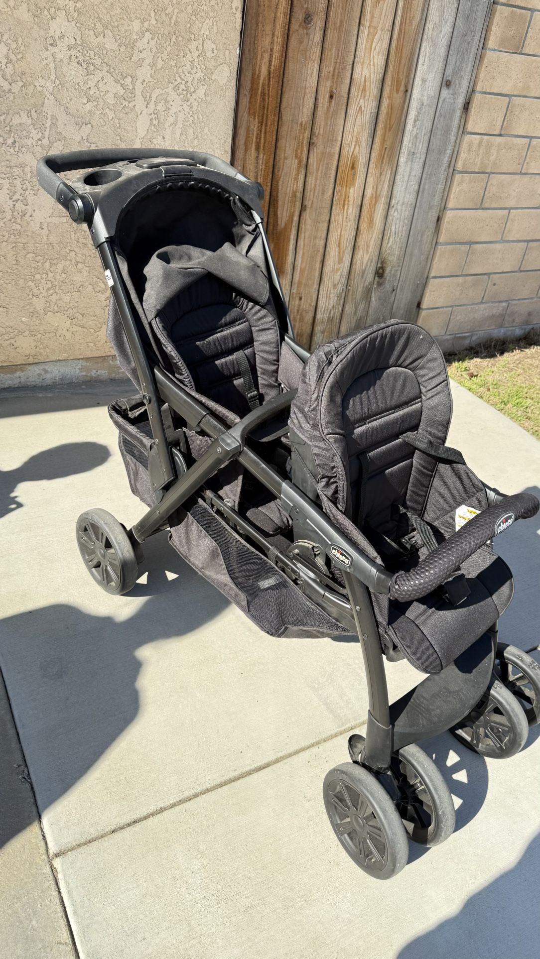Chicco Cortina Together Double Stroller Minerale