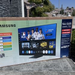 75qn80FD 75” Samsung smart 4k neo Qled hdr tv