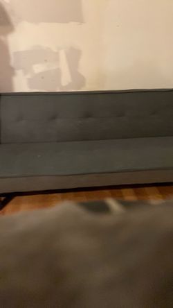 Futon grey  great condition