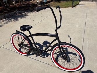 Freedom cycles single speed beach cruiser