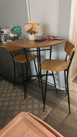 Table and chairs