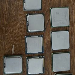 Various AMD And Intel Cpu 