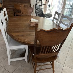 Dining Table Solid Oak