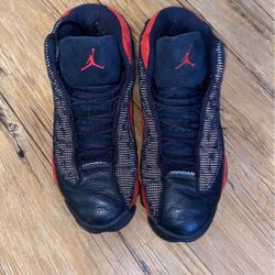 04 Retro Jordan Bred 13s Sz 9