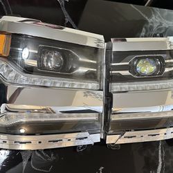 2018 Silverado Headlights 