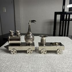 Havdalah Set Nickel Train Israel Judaica 