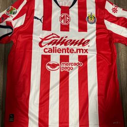 Chivas Rayadas, De Guadalajara, Home, Soccer, Jersy Talla Small 