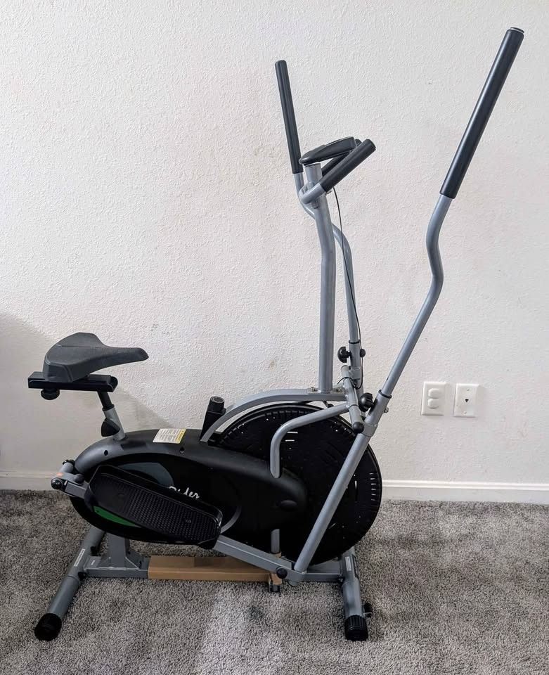 Body Rider Elliptical and
Exercise Bike - 2-in-1 Trainer
Good Condition
