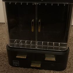 Boxy charm Vanity/cosmetics case with mirror
