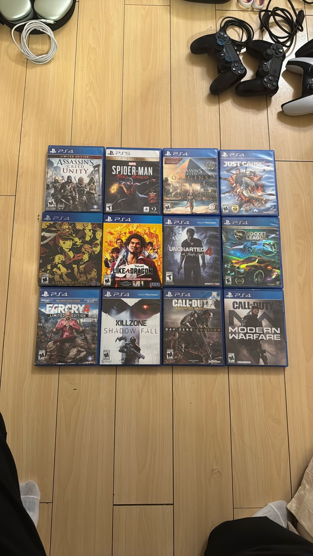 PS5 Games And PS4