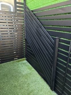Pre-fabricated fence panels, aluminum and Metal