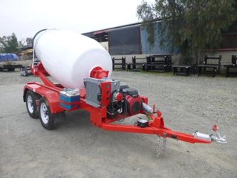 2025 Self-Dumping T/A 2yd Mixing Trailer