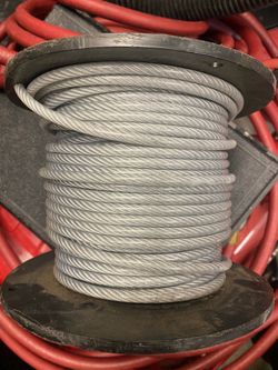 3/16”/5MM galvanized cable,vinyl coated