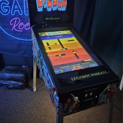 Retro Legends Virtual Pinball Machine With Over 750 Tables and Vertical Arcade Games 