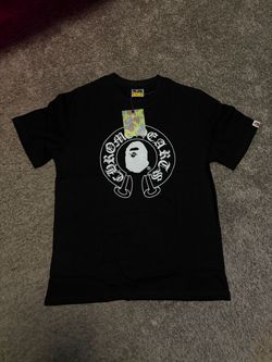 BAPE x Chrome Hearts Black Graphic T-Shirt