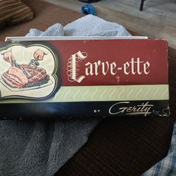 Vintage Carve-ette By Gerity