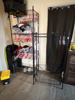 HEAVY DUTY CLOTHES RACK CLOSET