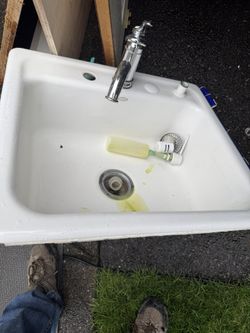 Cast-Iron Sink