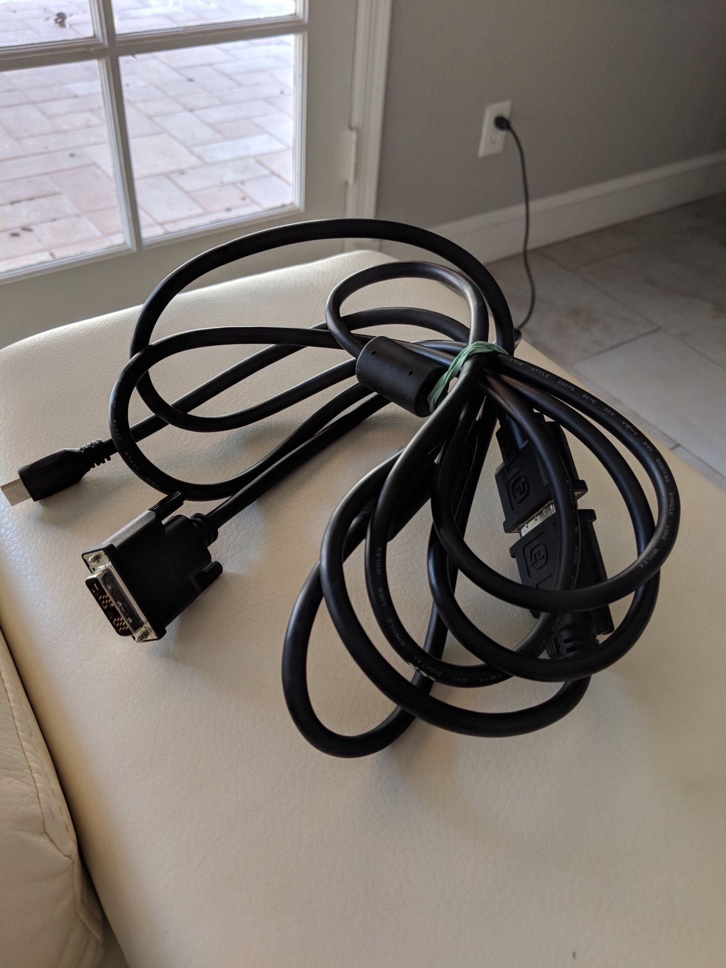 MOTEX AWM STYLE E74020-C 20276 30V VW-1 DVI DIGITAL LINK MOLEX W/ HDMI CABLE
