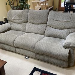 La-Z-Boy Double Recliner Couch