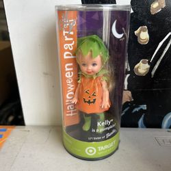 2002 Barbie Halloween Party Kelly as a Pumpkin doll