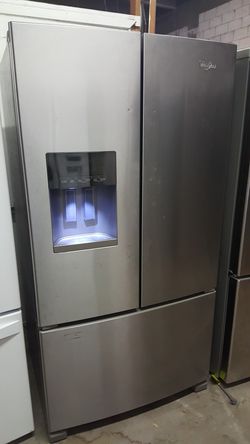 36x68 Whirlpool Stainless Steel French Door