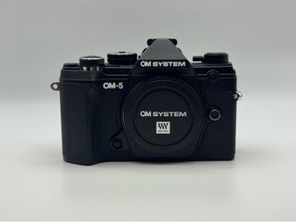 OM System OM-5 Camera Body (Black) - Low Shutter Count