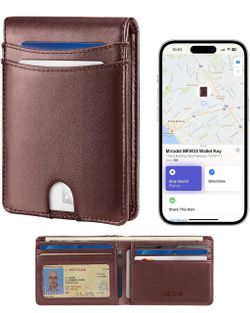 Wallet Miroddi MFW35 Leather Bifold Wallet